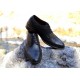 Real Leather Black Brogues Italian Design ZEST-MHS-027