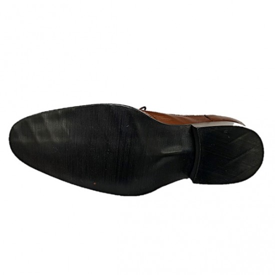 Dark Tan Brogues Italian Design ZEST-MHS-011