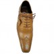 Tan Lace Up Brogues, Smart Dress Shoes ZEST-MHS-004