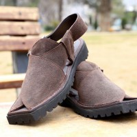 Men's Suede Pakistani Sandal/Kaptan Chappal Men's Suede Pakistani Sandal/Kaptan Chappal