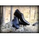 Black Designer Slip On Smart Dress Shoes ZEST-MHS-024