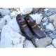 Brown Slip On Smart Italian Designer Shoes MHS-033
