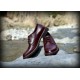 Brown/Wine Red Lace Up Designer Italian Formal/Casual Smart Dress Shoes ZEST-MHS-003