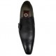 Black Designer Slip On Smart Dress Shoes ZEST-MHS-024
