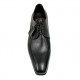 Black Lace Up Designer Smart Dress Shoes ZEST-MHS-006