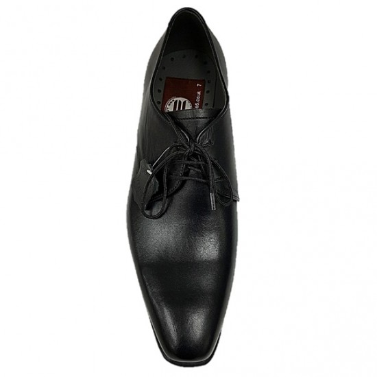 Black Real Leather Quality Formal Smart/Dress Shoes ZEST-MHS-009