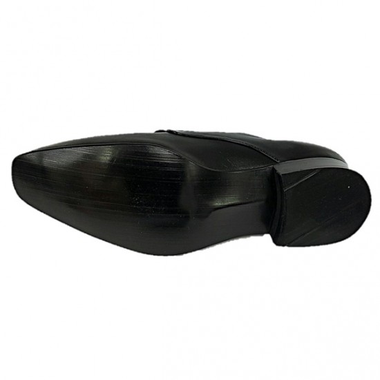 Black Real Leather Quality Formal Smart/Dress Shoes ZEST-MHS-009