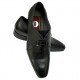 Black Real Leather Quality Formal Smart/Dress Shoes ZEST-MHS-009