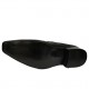 Black/Brown Single Buckle Real Leather Italian-Designer Shoes ZEST-MHS-007