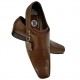 Dark Tan Designer Italian Monkstraps ZEST-MHS-021
