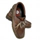 Dark Tan Real Leather Formal Smart Shoes ZEST-MHS-023