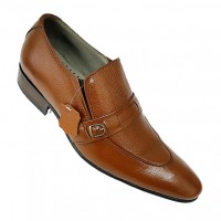 Dark Tan Beautiful and Stylish Italian Slip On Shoes ZEST-MHS-020