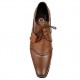 Tan Lace Up Italian Designer Smart Shoes ZEST-MHS-014